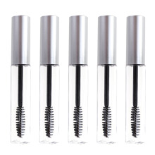 10 Pcs 10ml Empty Eyelash Tube With Silver Lid For Mascara Cream