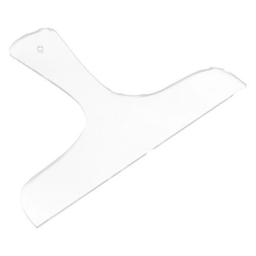 3Pcs Transparent Acrylic Cutting Board Handle Template 2