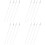 16 Pcs Curtain Pull Wand For Venetian Blinds Drapery Reusable Rod 7