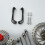 One Set Motorcycle Handlebar Hand Guards For Dirt Bikes Atvs Scooters 7