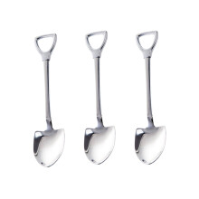 9 Pcs Spade Shaped Stainless Steel Coffee Stirrer For Home Bar