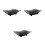 3Pcs Japanese Rectangular Ceramic Baking Dish With Handles Oven Safe 5