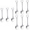 9 Pcs Spade Shaped Stainless Steel Coffee Stirrer For Home Bar 6