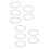 10 Pcs Silicone Sealing Rings For Bottle Container Kitchen Gadget 7