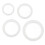 10 Pcs Silicone Sealing Rings For Bottle Container Kitchen Gadget 10