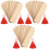 30 Sets Wooden Bookmarks Blank Page Markers Diy Hanging Tags 3
