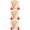 30 Sets Wooden Bookmarks Blank Page Markers Diy Hanging Tags 7