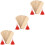 30 Sets Wooden Bookmarks Blank Page Markers Diy Hanging Tags 5
