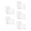 25 Pcs Reusable Transparent Waterproof Book Covers (16k) 5