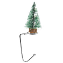4Pcs Christmas Themed Hook Stocking Hanger For Mantel