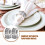 8 Pcs Shiny Splints Crystal Diamond Napkin Rings For Parties 11