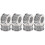 8 Pcs Shiny Splints Crystal Diamond Napkin Rings For Parties 4