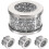 8 Pcs Shiny Splints Crystal Diamond Napkin Rings For Parties 3