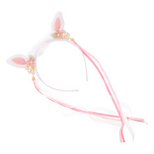 4Pcs Easter Bunny Ear Headband For Girls Dress Up Animal Headdress