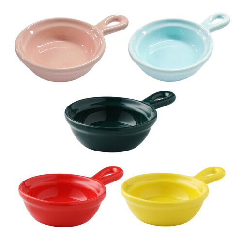 15 Pcs Ceramic Sauce Dish Practical Appetizer Saucer