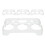 8 Pcs Plastic Stackable Egg Tray Organizer For Fridge 1