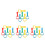 24 Pcs Baby Pull Up Rings For Walking Practice And Stand Up Assistance 7