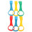 24 Pcs Baby Pull Up Rings For Walking Practice And Stand Up Assistance 2