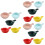 15 Pcs Ceramic Sauce Dish Practical Appetizer Saucer 6