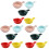 15 Pcs Ceramic Sauce Dish Practical Appetizer Saucer 2