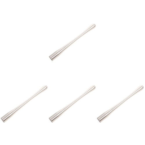 4St Metalen Cocktail Muddler Rvs Bar Mixer Ergonomisch Design 1