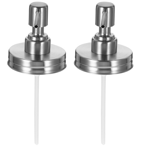 6Stk Robuster Pumpdeckel Für Badezimmerflaschen Und Lotion 2