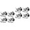 8 Pcs Silicone Vibration Dampeners For Tennis Rackets 6