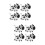 8 Pcs Silicone Vibration Dampeners For Tennis Rackets 9