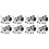 8 Pcs Silicone Vibration Dampeners For Tennis Rackets 4