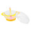 3 Pcs Baby Training Bowl Set Non- Temperature Yellow 3