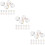48 Pcs Earring Backs Replacement Secure Ear Locks For Stud Earrings 9