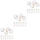 48 Pcs Earring Backs Replacement Secure Ear Locks For Stud Earrings 5