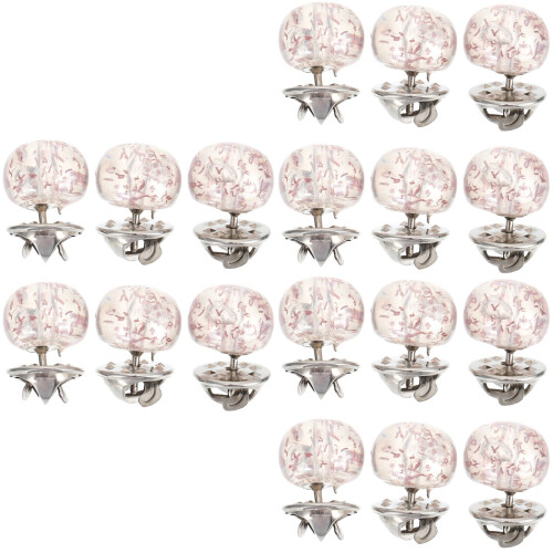 18 Pcs Simple Collar Corsages Clothes Decorative Breastpins No Sewing 1