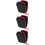 3Pcs Golf Range Finder Bag Shock-Proof Storage Case 8