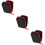 3Pcs Golf Range Finder Bag Shock-Proof Storage Case 9