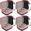 4 Sets Of Guitar Picks With Storage Holder Case 5
