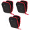 3Pcs Golf Range Finder Bag Shock-Proof Storage Case 3