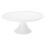 2 Pcs Ceramic Cake Tray Dessert Stand White 4