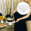2 Pcs Ceramic Cake Tray Dessert Stand White 8