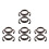8 Pcs Wide Bottle Handles For 72mm Plastic Bottles 5