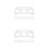 8 Pcs Plastic Stackable Egg Tray Organizer For Fridge 9