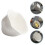 2Pcs Flower Shape Ceramic Appetizer Sauce Plate 11