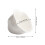 2Pcs Flower Shape Ceramic Appetizer Sauce Plate 10
