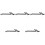 5Pcs Sliding Window Bar Security Stopper Windproof Bracket 5