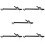 5Pcs Sliding Window Bar Security Stopper Windproof Bracket 10