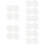 20 Pcs Transparent Plastic Watch Display Boxes For Home Storage 10