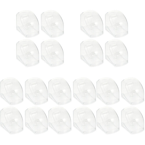 20 Pcs Transparent Plastic Watch Display Boxes For Home Storage 1