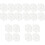 20 Pcs Transparent Plastic Watch Display Boxes For Home Storage 3