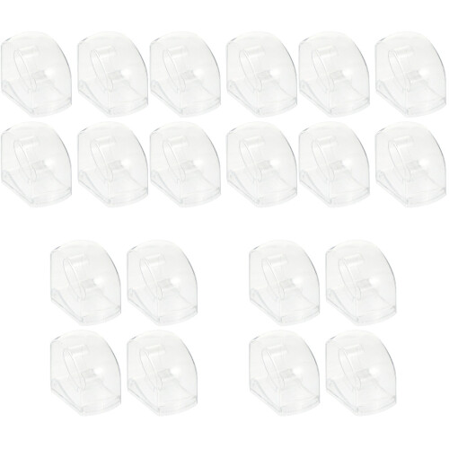20 Pcs Transparent Plastic Watch Display Boxes For Home Storage 2