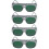 4Pièces Lunettes Soudure Plastique ABS Protection Confortable 10